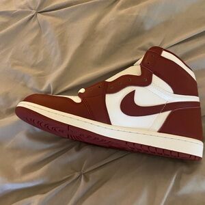 Nike Red and White High-Tops